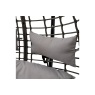 Gallery Direct Adanero Outdoor Rattan Hanging 2 Seater Chair Gallery Direct Adanero Outdoor Rattan Hanging 2 Seater Chair