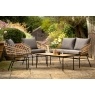 Gallery Direct Antigua Outdoor Woven Wicker Lounge Set Gallery Direct Antigua Outdoor Woven Wicker Lounge Set