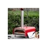 Gallery Direct Sassari Outdoor Pellet Pizza Oven Red Gallery Direct Sassari Outdoor Pellet Pizza Oven Red