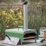 Gallery Direct Sassari Outdoor Pellet Pizza Oven Green Gallery Direct Sassari Outdoor Pellet Pizza Oven Green