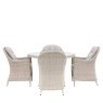 Gallery Direct Holton Outdoor Woven 4 Seater Round Dining Set Gallery Direct Holton Outdoor Woven 4 Seater Round Dining Set