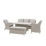 Gallery Direct Holton Outdoor Woven Rectangle Dining Set