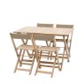 Gallery Direct Lindos Acacia Lindos Folding Dining Set Gallery Direct Lindos Acacia Lindos Folding Dining Set