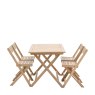 Gallery Direct Lindos Acacia Lindos Folding Dining Set Gallery Direct Lindos Acacia Lindos Folding Dining Set