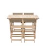 Gallery Direct Lindos Acacia Lindos Folding Dining Set Gallery Direct Lindos Acacia Lindos Folding Dining Set