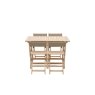 Gallery Direct Lindos Acacia Lindos Folding Dining Set Gallery Direct Lindos Acacia Lindos Folding Dining Set