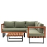 Gallery Direct Oad Slatted Outdoor Corner Sofa Set Gallery Direct Oad Slatted Outdoor Corner Sofa Set
