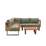 Gallery Direct Oad Slatted Outdoor Corner Sofa Set Gallery Direct Oad Slatted Outdoor Corner Sofa Set
