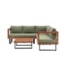 Gallery Direct Oad Slatted Outdoor Corner Sofa Set Gallery Direct Oad Slatted Outdoor Corner Sofa Set