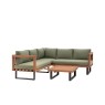 Gallery Direct Oad Slatted Outdoor Corner Sofa Set Gallery Direct Oad Slatted Outdoor Corner Sofa Set
