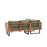 Gallery Direct Oad Slatted Outdoor Corner Sofa Set Gallery Direct Oad Slatted Outdoor Corner Sofa Set