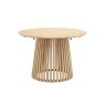 Gallery Direct Rialto Acacia Round 4 Seater Dining Table Gallery Direct Rialto Acacia Round 4 Seater Dining Table