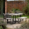 Gallery Direct Taranto Weathered 6 Seater Dining Table Gallery Direct Taranto Weathered 6 Seater Dining Table