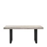 Gallery Direct Taranto Weathered 6 Seater Dining Table Gallery Direct Taranto Weathered 6 Seater Dining Table