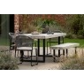 Gallery Direct Taranto Weathered 6 Seater Dining Table