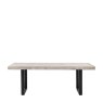 Gallery Direct Taranto Weathered 8 Seater Dining Table Gallery Direct Taranto Weathered 8 Seater Dining Table