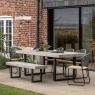Gallery Direct Taranto Weathered 8 Seater Dining Table Gallery Direct Taranto Weathered 8 Seater Dining Table