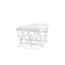 Gallery Direct Lindos Acacia White Folding Dining Set Gallery Direct Lindos Acacia White Folding Dining Set