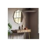 Gallery Direct Bowie Octagon Mirror Champagne 800x800mm