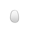 Gallery Direct Holworth Pebble Mirror Black 700x900mm Gallery Direct Holworth Pebble Mirror Black 700x900mm