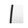 Gallery Direct Holworth Pebble Mirror Black 700x900mm Gallery Direct Holworth Pebble Mirror Black 700x900mm