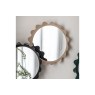 Gallery Direct Shoreditch Round Mirror Taupe 600mm