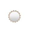 Gallery Direct Shoreditch Round Mirror Taupe 600mm Gallery Direct Shoreditch Round Mirror Taupe 600mm