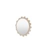 Gallery Direct Shoreditch Round Mirror Taupe 600mm Gallery Direct Shoreditch Round Mirror Taupe 600mm