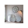 Gallery Direct Hampstead Arch Mirror Black 760x950mm