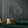 Gallery Direct Ostia Mirror Champagne 1112x15x900mm Gallery Direct Ostia Mirror Champagne 1112x15x900mm
