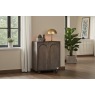 Gallery Direct Arc Walnut Mango Wood Cupboard Gallery Direct Arc Walnut Mango Wood Cupboard