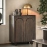 Gallery Direct Arc Walnut Mango Wood Cupboard Gallery Direct Arc Walnut Mango Wood Cupboard