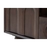 Gallery Direct Arc Walnut Mango Wood Media TV Unit Gallery Direct Arc Walnut Mango Wood Media TV Unit