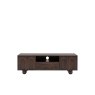 Gallery Direct Arc Walnut Mango Wood Media TV Unit Gallery Direct Arc Walnut Mango Wood Media TV Unit