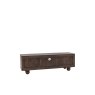 Gallery Direct Arc Walnut Mango Wood Media TV Unit Gallery Direct Arc Walnut Mango Wood Media TV Unit