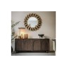 Gallery Direct Arc Walnut Mango Wood Large Sideboard