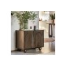 Gallery Direct Arc Walnut Mango Wood Small Sideboard