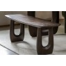 Gallery Direct Arc Walnut Mango Wood 120cm Dining Bench Gallery Direct Arc Walnut Mango Wood 120cm Dining Bench