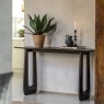 Gallery Direct Arc Walnut Mango Wood Arc Console Table Gallery Direct Arc Walnut Mango Wood Arc Console Table