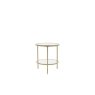 Gallery Direct Hudson Champagne Side Table Gallery Direct Hudson Champagne Side Table