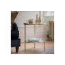 Gallery Direct Hudson Champagne Side Table Gallery Direct Hudson Champagne Side Table