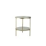 Gallery Direct Hudson Champagne Side Table Gallery Direct Hudson Champagne Side Table