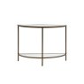 Gallery Direct Hudson Bronze Console Table Gallery Direct Hudson Bronze Console Table