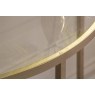 Gallery Direct Hudson Champagne Console Table Gallery Direct Hudson Champagne Console Table