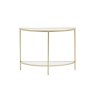 Gallery Direct Hudson Champagne Console Table Gallery Direct Hudson Champagne Console Table