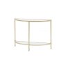 Gallery Direct Hudson Champagne Console Table Gallery Direct Hudson Champagne Console Table