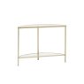 Gallery Direct Hudson Champagne Console Table Gallery Direct Hudson Champagne Console Table