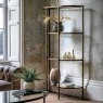 Gallery Direct Hudson Bronze Bookcase Display Unit Gallery Direct Hudson Bronze Bookcase Display Unit