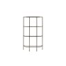 Gallery Direct Hudson Bronze Bookcase Display Unit Gallery Direct Hudson Bronze Bookcase Display Unit