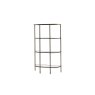 Gallery Direct Hudson Bronze Bookcase Display Unit Gallery Direct Hudson Bronze Bookcase Display Unit